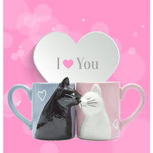 Load image into Gallery viewer, Valentine Cat Cup