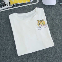 Load image into Gallery viewer, Pocket Cat T shirt