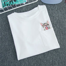 Load image into Gallery viewer, Pocket Cat T shirt