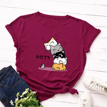 Load image into Gallery viewer, Cute Cat Shirt